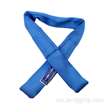 Slings Cargo Poliester Webbing mengangkat sling